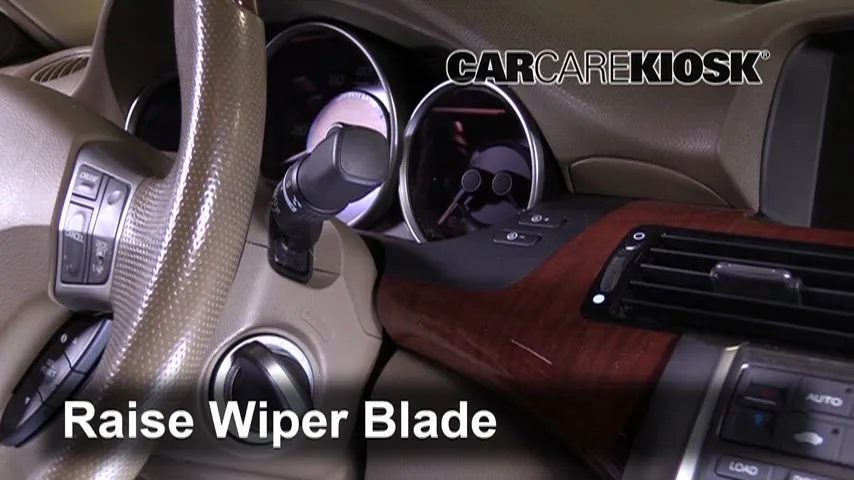 2009 Acura RL 3.7L V6 Escobillas de limpiaparabrisas delantero